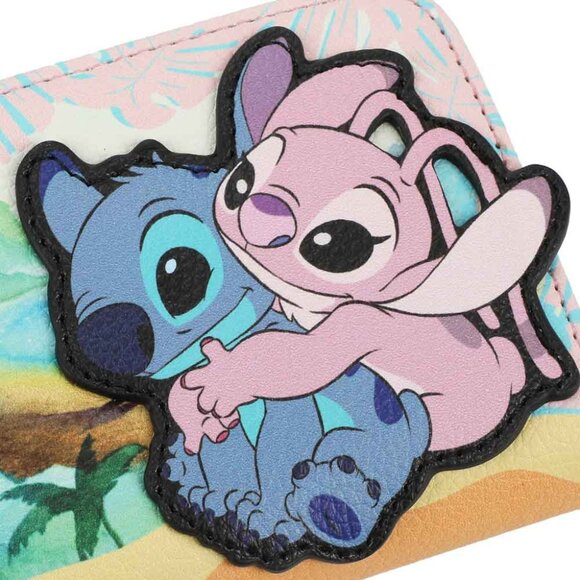 Disney Stitch Hawaiian Sling Bag Backpack and Stitch and Angel Wallet Gift Set main image 15